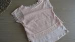 Roze blousje met t'shirt Milla Star Maat 134, Kinderen en Baby's, Kinderkleding | Maat 134, Overhemd of Blouse, Zo goed als nieuw