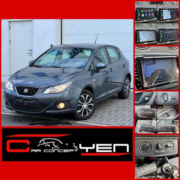 SEAT Ibiza 1.2i*CarPlay*Camera*Clim*Cruise Control, Auto's, Seat, Bedrijf, Te koop, Ibiza, ABS, Achteruitrijcamera, Airbags, Airconditioning