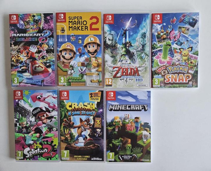 14 Nintendo Switch spelletjes, Games en Spelcomputers, Games | Nintendo Switch, Ophalen of Verzenden