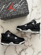Toile noire rétro Air Jordan 4, Sneakers et Baskets, Enlèvement ou Envoi