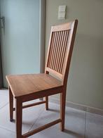 volle houten teak - 4 stoelen, Huis en Inrichting, Stoelen, Ophalen, Zo goed als nieuw