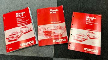 Lot manuel d‘atelier Mazda RX-7