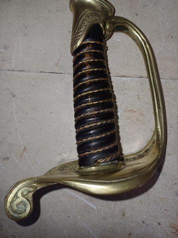 Militaria Franse manchet voor sabelbuis, Verzamelen, Ophalen of Verzenden, Landmacht, Zwaard of Sabel