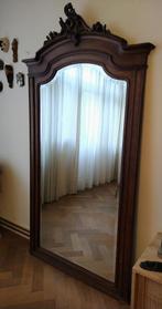 grote antieke spiegel, Antiek en Kunst, Antiek | Spiegels, 50 tot 100 cm, 150 tot 200 cm, Rechthoekig, Ophalen