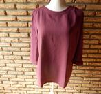 blouse femme t.42 bordeaux - damart - 93 -, Kleding | Dames, Maat 42/44 (L), Damart, Ophalen of Verzenden, Zo goed als nieuw