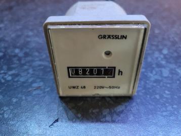 Grässlin UWZ 48 bedrijfsurenteller beschikbaar voor biedingen