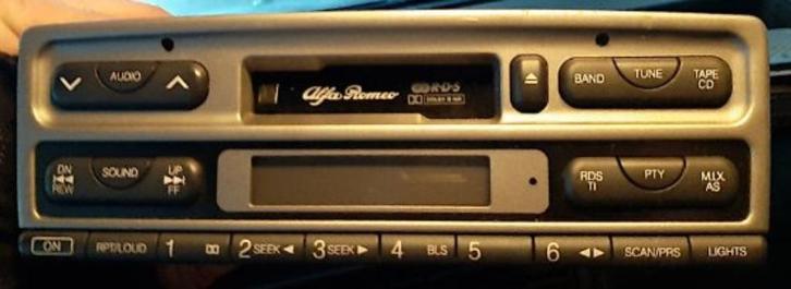 Radio-cassettes pour Alfa 156 type 932, Auto diversen, Autoradio's, Gebruikt, Ophalen