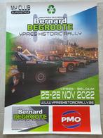 Affiche Ypres historic rally 2022, Verzamelen, Nieuw, Sport, Rechthoekig Staand, Ophalen