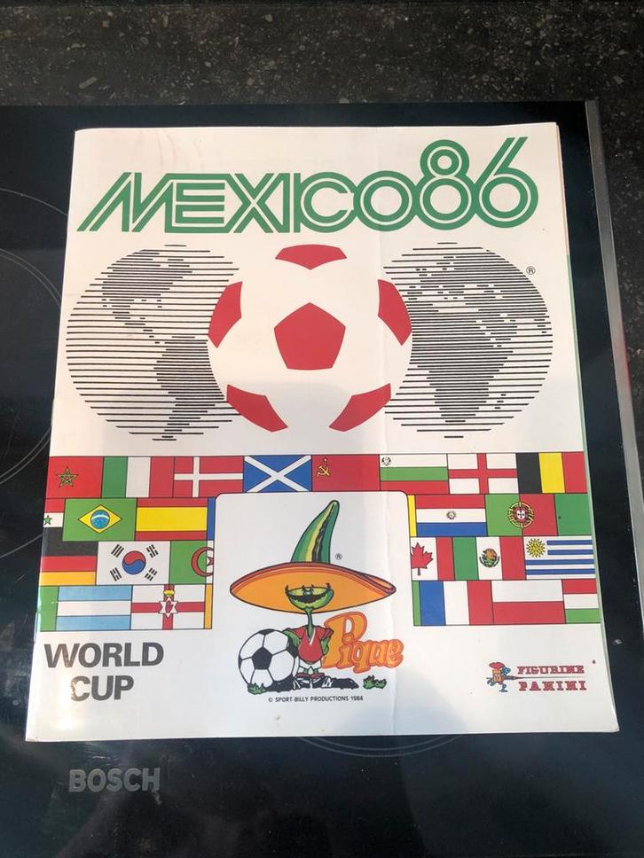 PANINI WORLD CUP MEXICO 1986, Verzamelen, Merken en Reclamevoorwerpen, Zo goed als nieuw, Overige typen, Ophalen of Verzenden