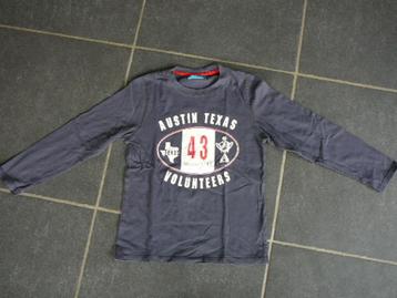 blauwe longsleeve met nummer 43 beschikbaar voor biedingen