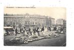 Charleroi NA806: Le Marché de la Place du Manège 1908, Affranchie, Hainaut, Envoi, Avant 1920
