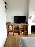 Houten tv-meubel, Ophalen, Gebruikt, 100 tot 150 cm, Bois