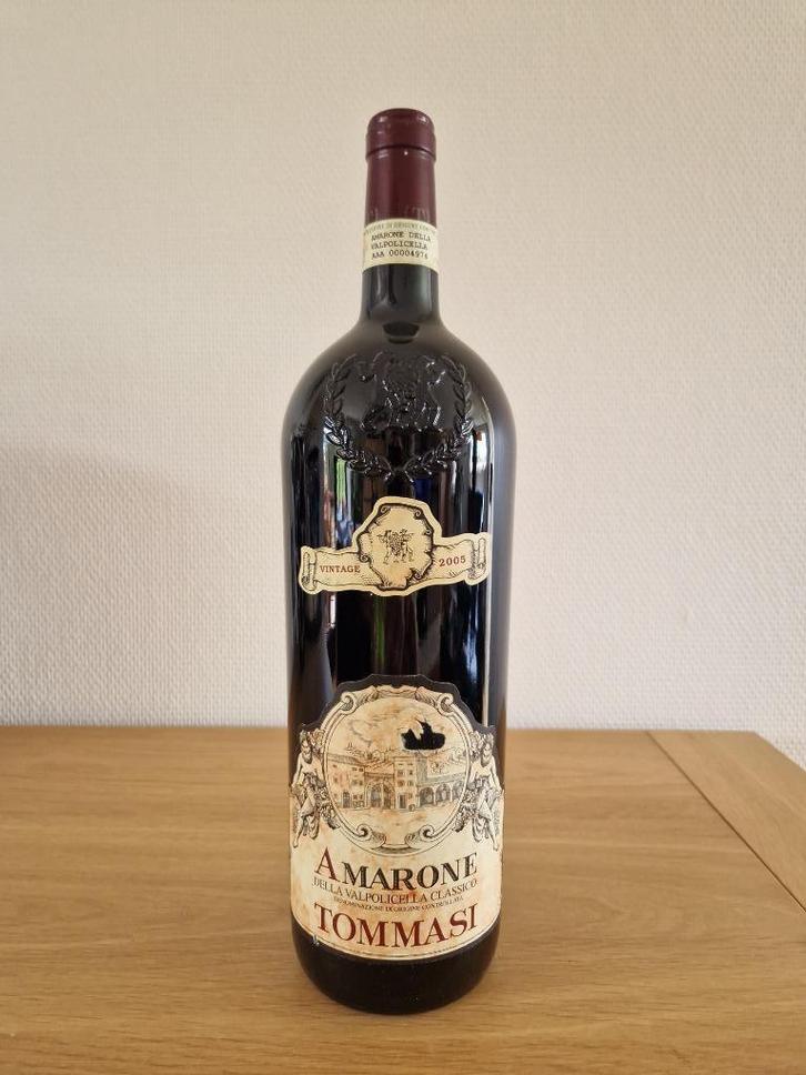 Magnum TOMMASI - 2005 - Amarone - 150 cl, Verzamelen, Wijnen, Nieuw, Rode wijn, Italië, Vol, Ophalen of Verzenden