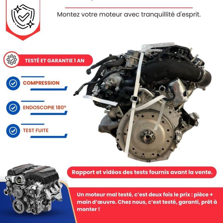 Complete motor audi a6 a7 q5 40 tdi hybrid 2.0 150cv, Auto-onderdelen, Motor en Toebehoren, Audi, Nieuw, Ophalen of Verzenden