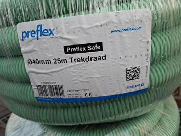 FLEX leeg+trekdraad D40 - 2 rollen van 25m beschikbaar voor biedingen