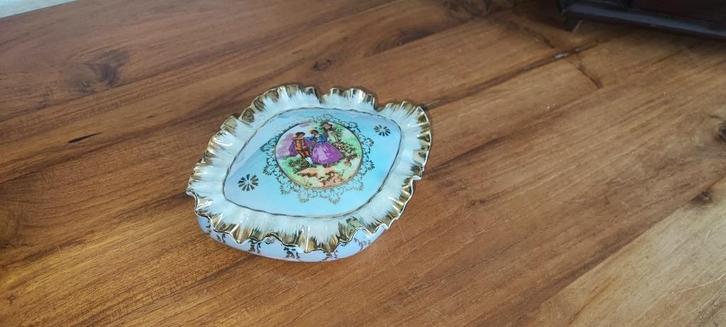 Bonbonnière of juwelendoosje parelmoer Bavaria of Limoges, Antiek en Kunst, Antiek | Porselein, Ophalen of Verzenden