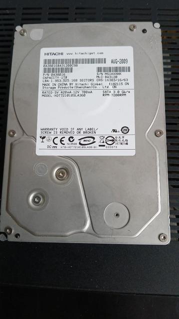 Harde schijf van 1 TB voor PC Tower beschikbaar voor biedingen