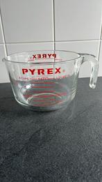 Glazen pyrex maatbeker van 2 liter, Ophalen of Verzenden, Zo goed als nieuw