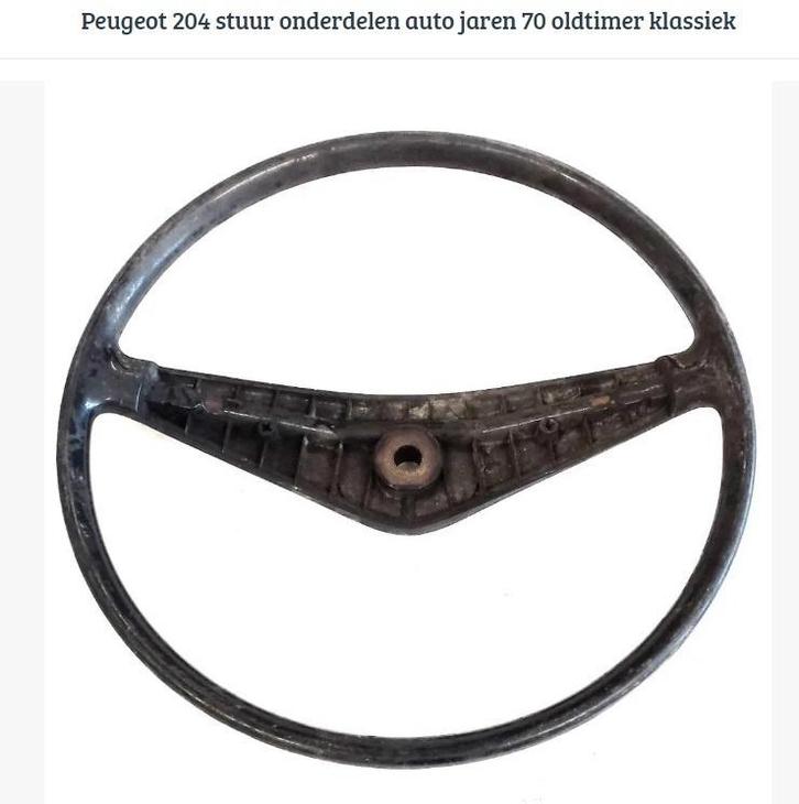 Bumper Waterpomp Kachel Stuur wiel Peugeot 404 204 Hydrovac, Auto-onderdelen, Carrosserie, Bumper, Peugeot, Voor, Gebruikt, Ophalen