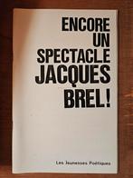 Encore un spectacle Jacques Brel!, Ophalen of Verzenden, Zo goed als nieuw