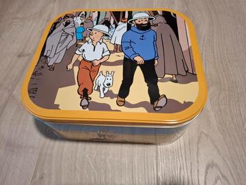 Kuifje koekjesdoos (Krab met de gulden scharen) beschikbaar voor biedingen