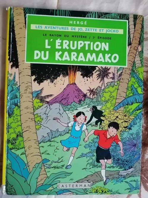BD Jo, Zette et Jocko. Le Rayon du Mystère 2 - HERGE 1967, Livres, BD, Enlèvement ou Envoi