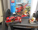 Lego City Brandweerhelicopter in doos ., Ophalen of Verzenden, Zo goed als nieuw, Complete set, Lego