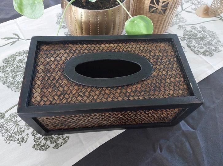 Stijlvolle tissuebox uit Thailand, Muziek en Instrumenten, Versterkers | Bas en Gitaar, Nieuw, Ophalen of Verzenden