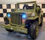 Kinderjeep Willy 1pers. - soft start - rubber banden - RC, Ophalen of Verzenden, Nieuw, Afstandsbediening