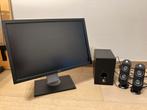 Dell monitor + Logitech speakers, Computers en Software, Pc speakers, Ophalen, Zo goed als nieuw
