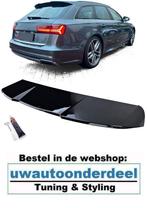 Achterklep Spoiler Glans Zwart Geschikt Voor Audi A6 C7 4G A, Auto diversen, Tuning en Styling, Verzenden