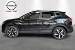 Nissan Qashqai DIG-T 140 Tekna+ | Topstaat - van 1e eigenaar, Auto's, Nissan, Voorwielaandrijving, Gebruikt, Zwart, Zwart