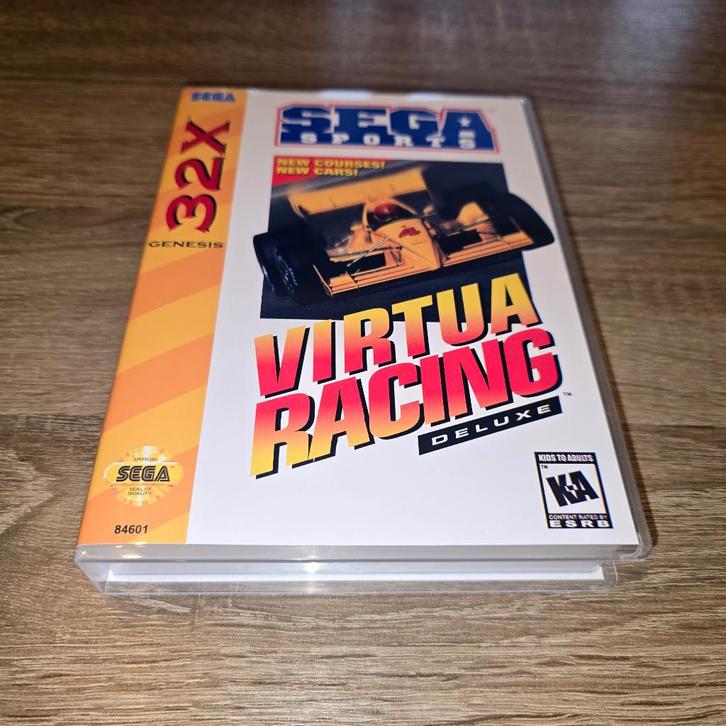 Virtua Racing 32X Game Case, Games en Spelcomputers, Games | Sega, Zo goed als nieuw, Verzenden