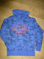 donkerblauwe trui met rode tekst van WE maat 128, Enfants & Bébés, Vêtements enfant | Taille 128, Garçon, WE, Enlèvement ou Envoi