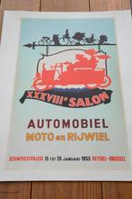 Autosalon Authentieke posters, Rechthoekig Staand, Ophalen of Verzenden, Zo goed als nieuw, A1 t/m A3