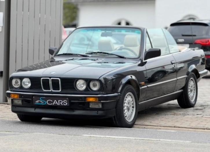 Bmw e30 Cabrio 320i ** Cilinders **, Autos, BMW, Entreprise, Achat, Série 3, Essence, Cabriolet, Cuir, Enlèvement