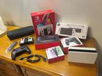 Nintendo Switch OLED + Premium-accessoirepakket, Games en Spelcomputers, Spelcomputers | Nintendo Switch, Ophalen, Gebruikt, Met 3 controllers of meer