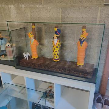 Scène du bûcher - figurine st emett, Enlèvement ou Envoi, Tintin, Utilisé, Statue ou Figurine