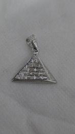 Zilver grote hanger ketting, Antiek en Kunst, Ophalen of Verzenden