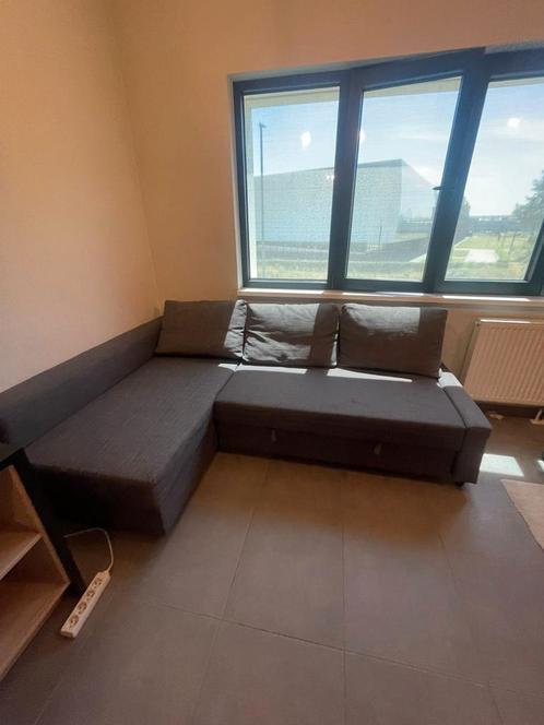 Uitklapbare hoekbank evt met matrastopper, Huis en Inrichting, Slaapkamer | Slaapbanken, Ophalen