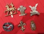 Badges de casquette britanniques WW2 40-45, Collections, Enlèvement ou Envoi