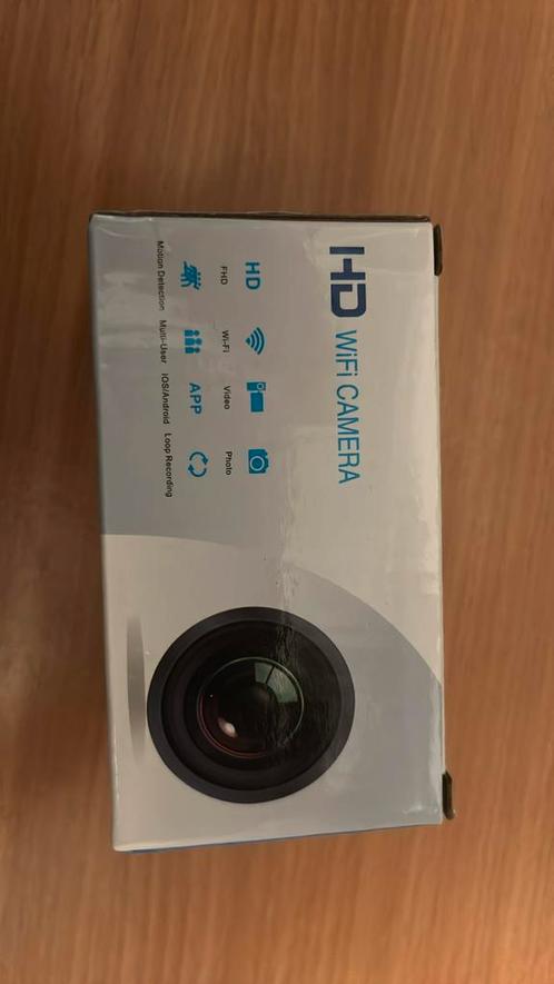 Caméra espion wifi avec oreillette et application, Audio, Tv en Foto, Actiecamera's, Nieuw, Overige merken