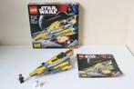 LEGO Star Wars Anakins Jedi Starfighter - 7669, Kinderen en Baby's, Speelgoed | Duplo en Lego, Complete set, Lego, Zo goed als nieuw