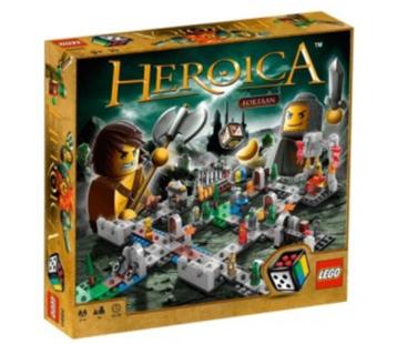 Lego 3860 Spel Heroica Slot Fortaan NIEUW ZELDZAAM KNALPRIJS beschikbaar voor biedingen