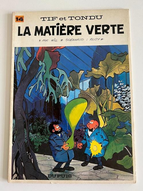 BD Tif et Tondu La matière verte, Livres, BD, Utilisé, Une BD, Enlèvement ou Envoi