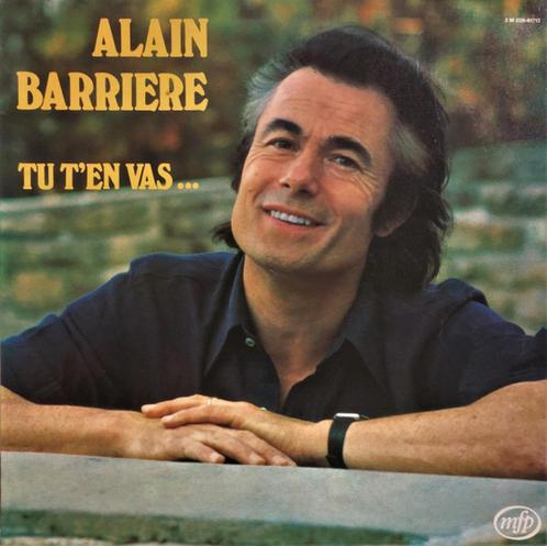 LP- Alain Barrière - Tu t'en vas...., CD & DVD, Vinyles | Pop, Enlèvement ou Envoi