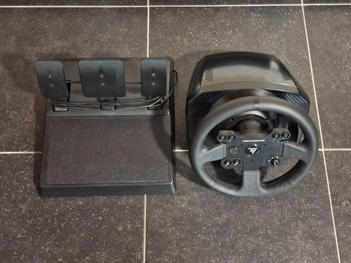 Thrustmaster TS-XW Met lederen stuurwiel, Computers en Software, Joysticks, Zo goed als nieuw, Ophalen of Verzenden