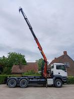 MAN TGS 26400 6X4 met containersysteem en kraan PK11001B ( 3, Auto's, Vrachtwagens, Euro 6, MAN, Bedrijf, 2 zetels