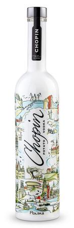 Chopin gelimiteerde fles vodka 1L 40%, Verzamelen, Ophalen of Verzenden, Nieuw