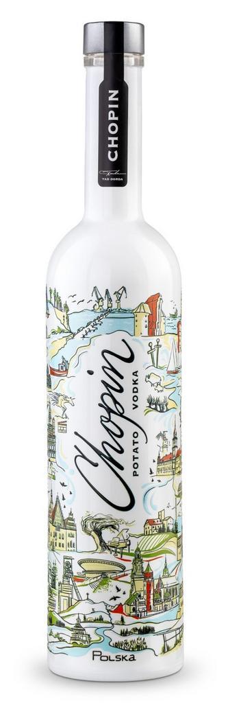 Chopin gelimiteerde fles vodka 1L 40%, Verzamelen, Wijnen, Nieuw, Ophalen of Verzenden